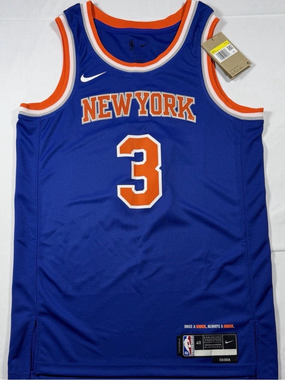 Nike New York Knicks Josh Hart
Blue Swingman Jersey Size 40
Small NWT